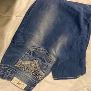 Miss Me mid rise easy crop